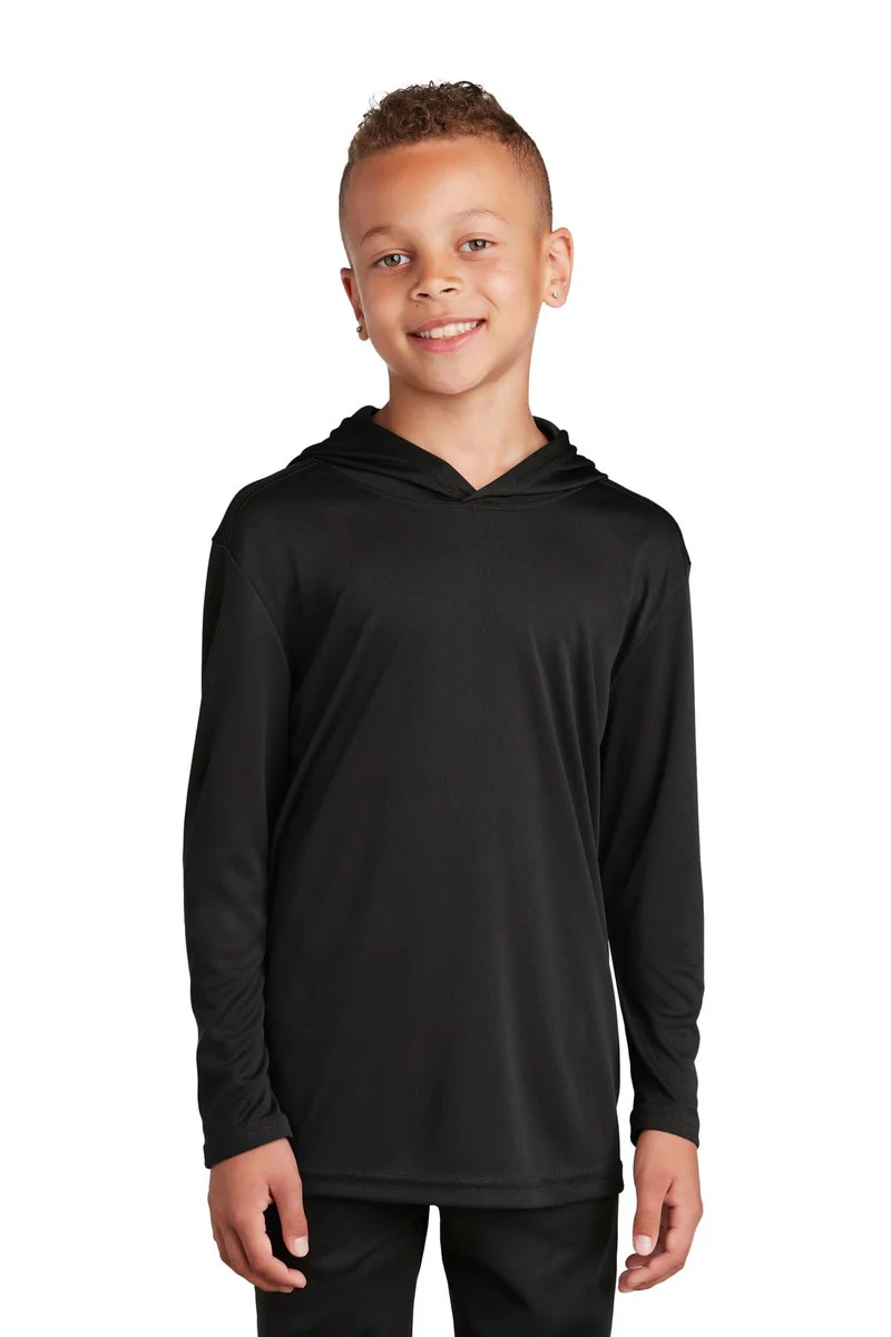 Sport-Tek YST358 Youth Hooded Shirt - Image 77